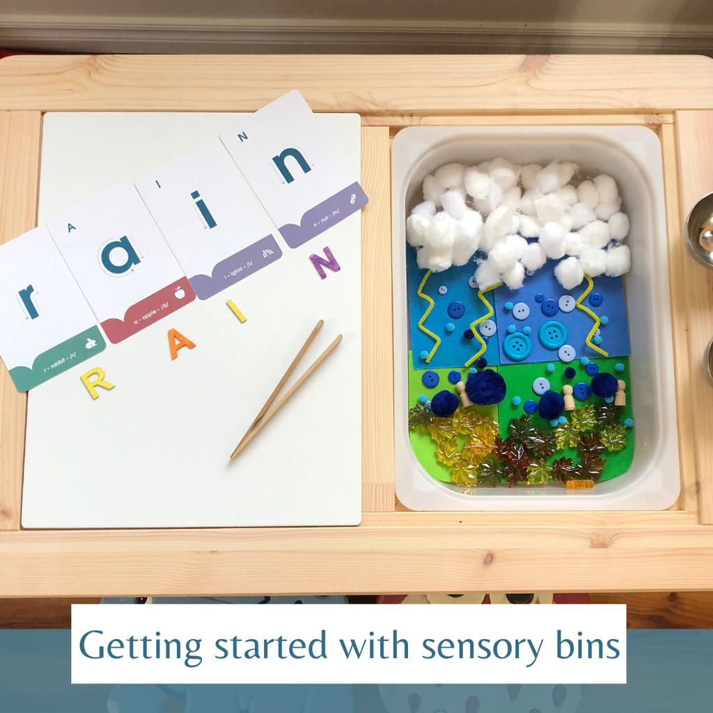Getting Started with Sensory Bins