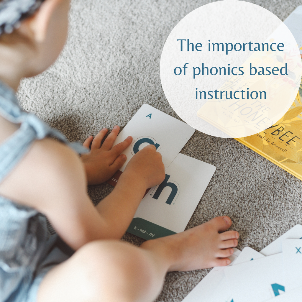 Why do our Active Reader Literacy Experts think phonics is such an important piece in a child’s literacy journey?