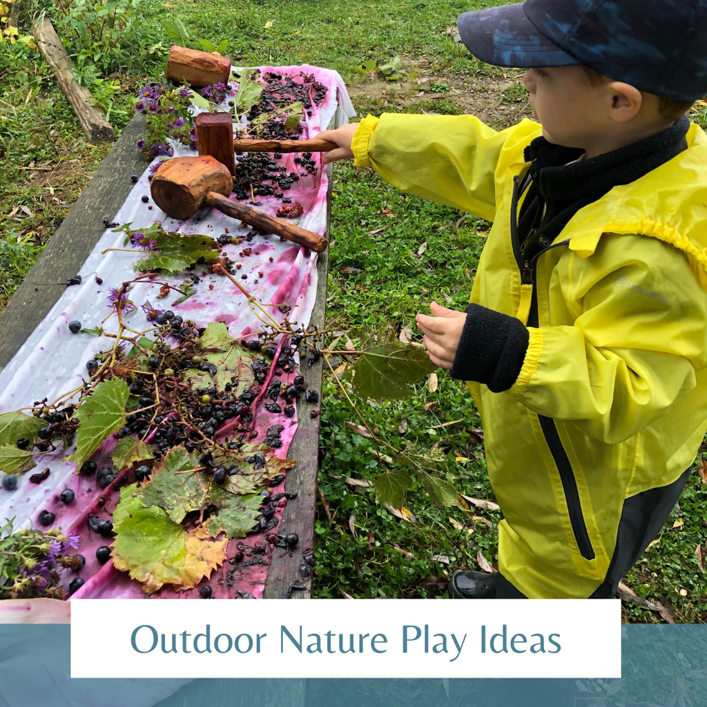 Outdoor Nature Play Ideas
