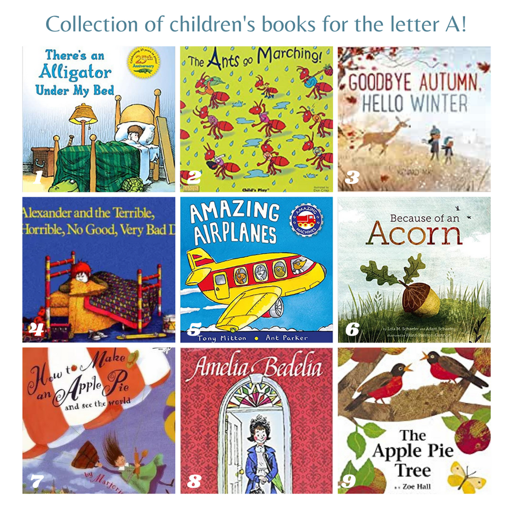 9 Children's Books for the Letter A